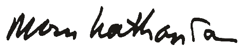 Morris Nathanson signature