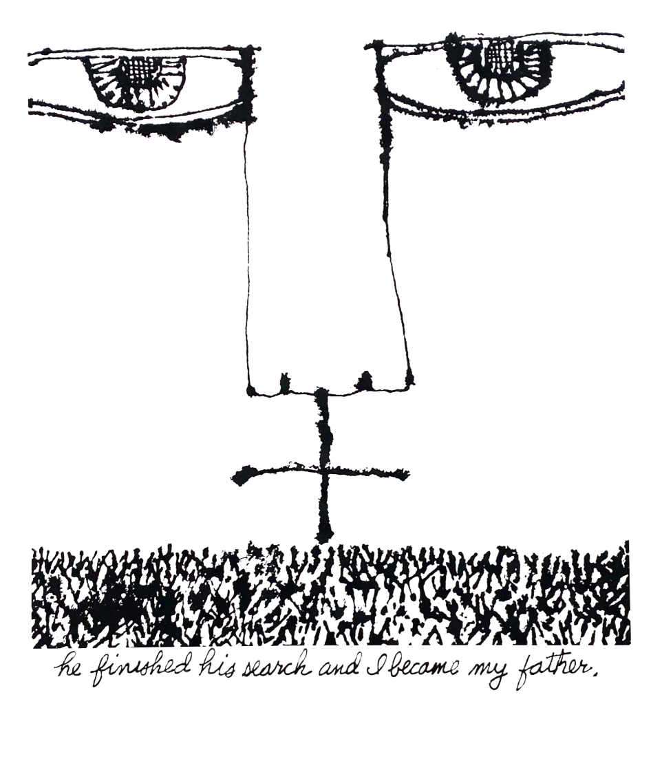 Lithograph from The Search by Morris Nathanson
